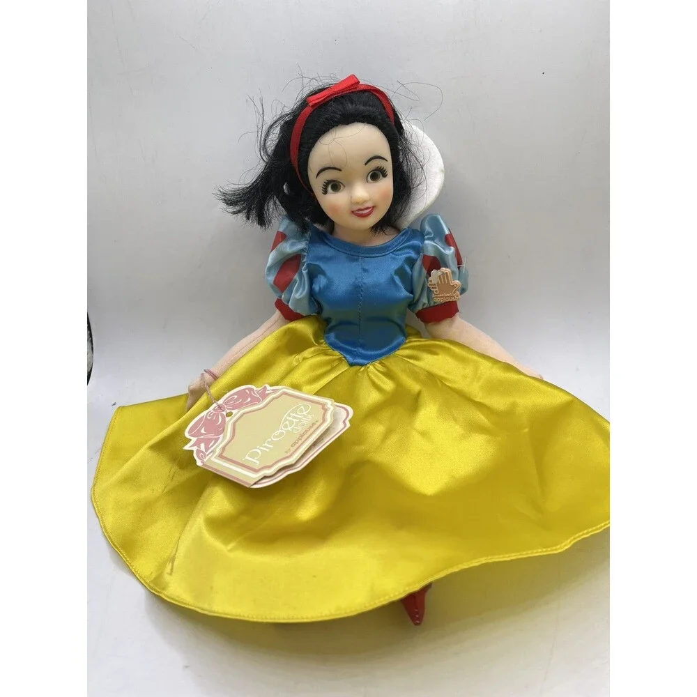 VTG Piroette Dolls Applause Disney Snow White 3582 Plush Doll Rubber Face W/ Tag